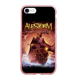 Чехол iPhone 7/8 матовый Alestorm: Golden Ship