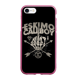 Чехол iPhone 7/8 матовый Eskimo Callboy: Bones