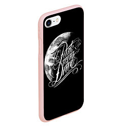 Чехол iPhone 7/8 матовый Parkway Drive, цвет: 3D-светло-розовый — фото 2