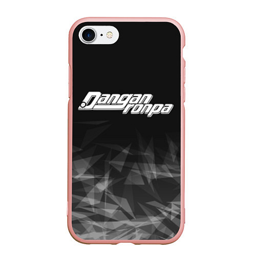 Чехол iPhone 7/8 матовый DANGANRONPA / 3D-Светло-розовый – фото 1