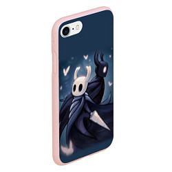 Чехол iPhone 7/8 матовый Hollow Knight, цвет: 3D-светло-розовый — фото 2