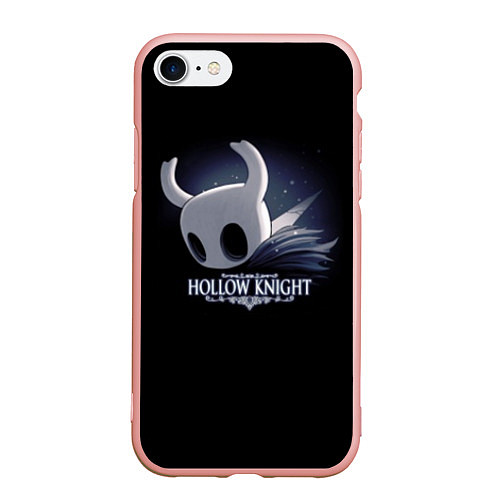 Чехол iPhone 7/8 матовый Hollow Knight / 3D-Светло-розовый – фото 1