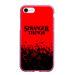 Чехол iPhone 7/8 матовый STRANGER THINGS