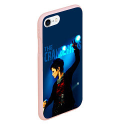 Чехол iPhone 7/8 матовый The Cranberries, цвет: 3D-светло-розовый — фото 2