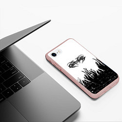 Чехол iPhone 7/8 матовый GHOSTEMANE, цвет: 3D-светло-розовый — фото 2