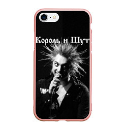 Чехол iPhone 7/8 матовый Король и Шут Анархия