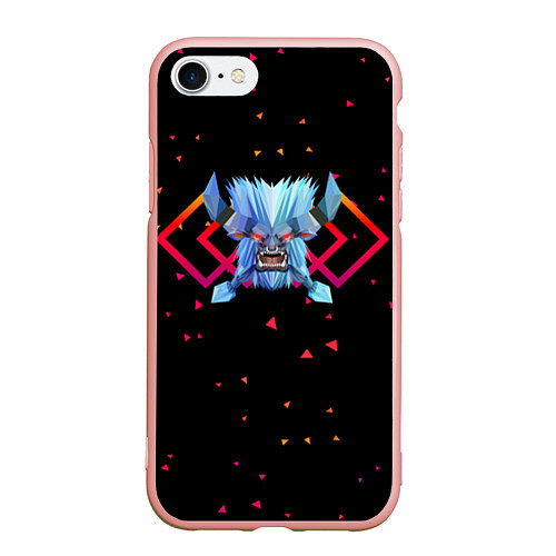 Чехол iPhone 7/8 матовый Dota 2 - Spirit Breaker / 3D-Светло-розовый – фото 1