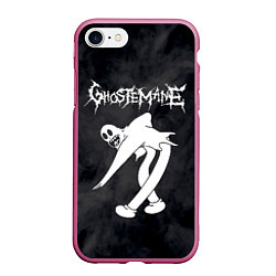 Чехол iPhone 7/8 матовый GHOSTEMANE, цвет: 3D-малиновый