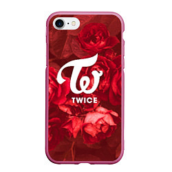 Чехол iPhone 7/8 матовый TWICE