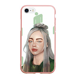 Чехол iPhone 7/8 матовый Billie Eilish