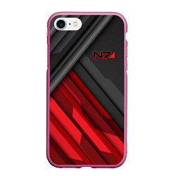 Чехол iPhone 7/8 матовый Mass Effect N7