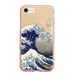 Чехол iPhone 7/8 матовый Kanagawa Wave Art