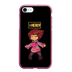 Чехол iPhone 7/8 матовый UNDERTALE FRISK