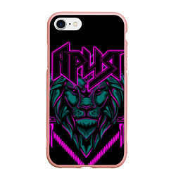 Чехол iPhone 7/8 матовый Ария, цвет: 3D-светло-розовый