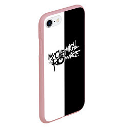 Чехол iPhone 7/8 матовый My Chemical Romance, цвет: 3D-баблгам — фото 2