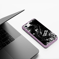 Чехол iPhone 7/8 матовый My Chemical Romance, цвет: 3D-сиреневый — фото 2