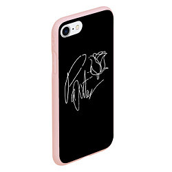 Чехол iPhone 7/8 матовый Payton Moormeie, цвет: 3D-светло-розовый — фото 2