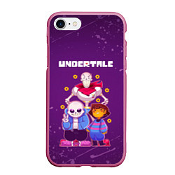 Чехол iPhone 7/8 матовый UNDERTALE