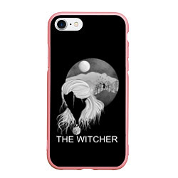 Чехол iPhone 7/8 матовый The Witcher, цвет: 3D-баблгам