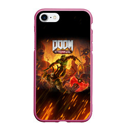 Чехол iPhone 7/8 матовый DOOM