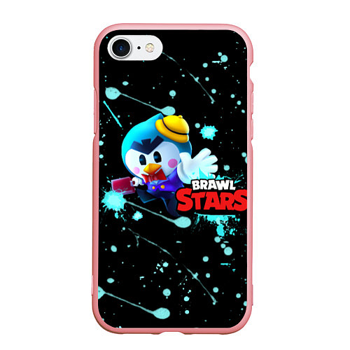 Чехол iPhone 7/8 матовый BRAWL STARS MRP / 3D-Баблгам – фото 1