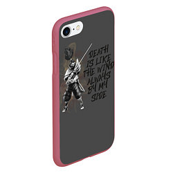 Чехол iPhone 7/8 матовый League of Legends, цвет: 3D-малиновый — фото 2