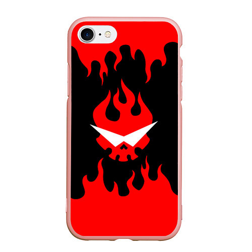 Чехол iPhone 7/8 матовый GURREN LAGANN / 3D-Светло-розовый – фото 1