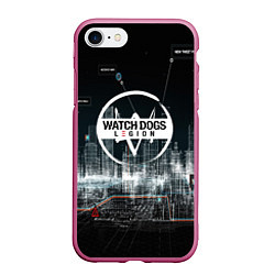 Чехол iPhone 7/8 матовый WATCH DOGS:LEGION