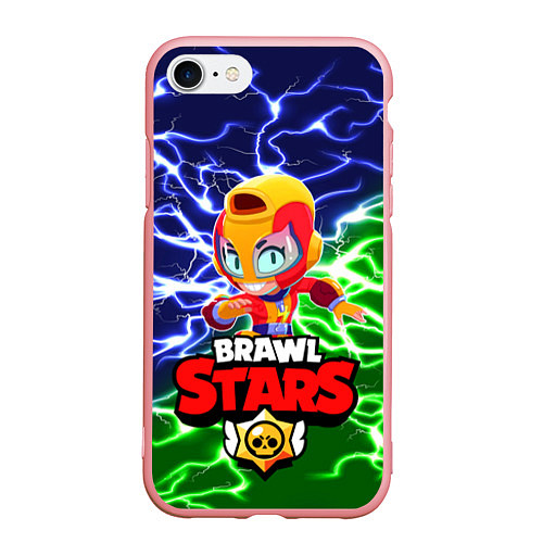 Чехол iPhone 7/8 матовый BRAWL STARS MAX / 3D-Баблгам – фото 1