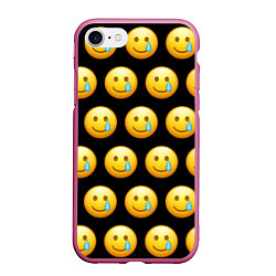 Чехол iPhone 7/8 матовый New Emoji