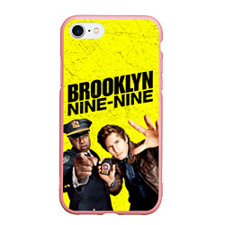 Чехол iPhone 7/8 матовый Brooklyn Nine-Nine, цвет: 3D-баблгам