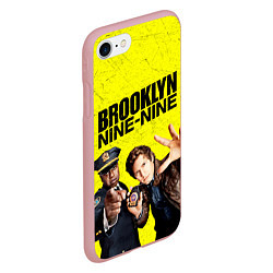 Чехол iPhone 7/8 матовый Brooklyn Nine-Nine, цвет: 3D-баблгам — фото 2