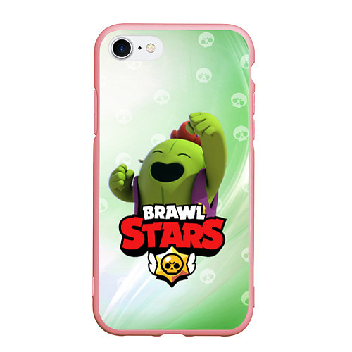 Чехол iPhone 7/8 матовый Spike brawl stars / 3D-Баблгам – фото 1