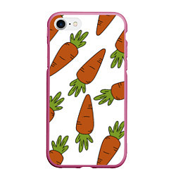 Чехол iPhone 7/8 матовый Морковь