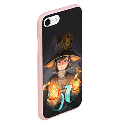 Чехол iPhone 7/8 матовый Fire Force ??8, цвет: 3D-светло-розовый — фото 2