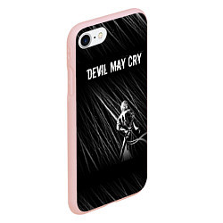 Чехол iPhone 7/8 матовый Devil May Cry, цвет: 3D-светло-розовый — фото 2
