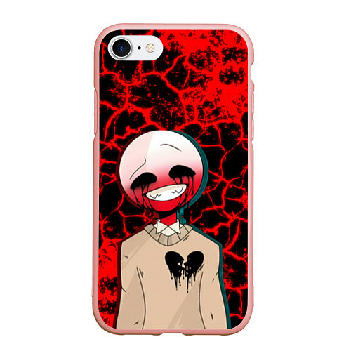 Чехол iPhone 7/8 матовый CountryHumans / 3D-Светло-розовый – фото 1