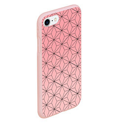 Чехол iPhone 7/8 матовый NEZUKO KAMADO, цвет: 3D-светло-розовый — фото 2