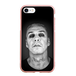 Чехол iPhone 7/8 матовый LINDEMANN, цвет: 3D-светло-розовый