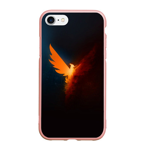 Чехол iPhone 7/8 матовый The Division 2 / 3D-Светло-розовый – фото 1