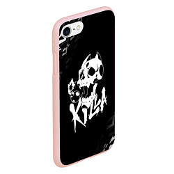 Чехол iPhone 7/8 матовый KILLER QUEEN, цвет: 3D-светло-розовый — фото 2