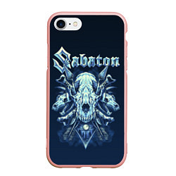 Чехол iPhone 7/8 матовый Skull Sabaton