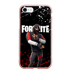 Чехол iPhone 7/8 матовый FORTNITE IKONIK