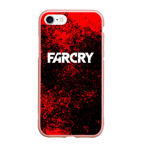 Чехол iPhone 7/8 матовый FARCRY / 3D-Светло-розовый – фото 1