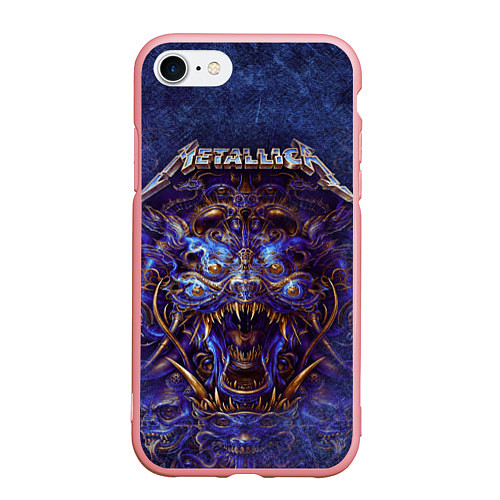 Чехол iPhone 7/8 матовый Metallica / 3D-Баблгам – фото 1