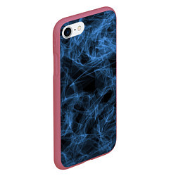 Чехол iPhone 7/8 матовый Дым, цвет: 3D-малиновый — фото 2