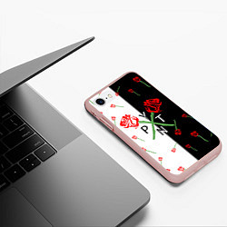 Чехол iPhone 7/8 матовый PAYTON MOORMEIER - ТИКТОК, цвет: 3D-светло-розовый — фото 2