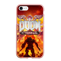 Чехол iPhone 7/8 матовый DOOM Eternal