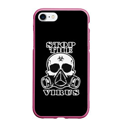 Чехол iPhone 7/8 матовый Stop The Virus