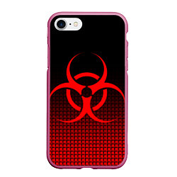 Чехол iPhone 7/8 матовый BIOHAZARD